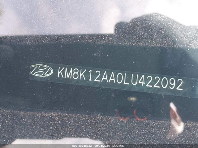 KM8K12AA0LU422092 Hyundai Kona Se
