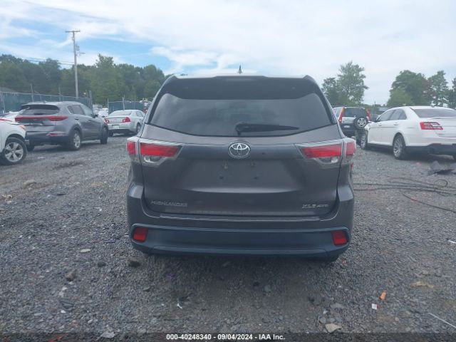 5TDJKRFH3GS257726 Toyota Highlander Xle V6