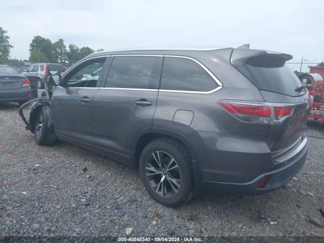 5TDJKRFH3GS257726 Toyota Highlander Xle V6