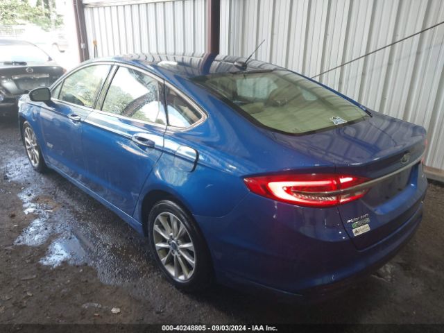 3FA6P0PU0HR270815 Ford Fusion Energi Se Luxury