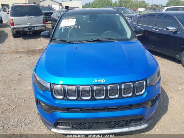 3C4NJDCB6NT160451 Jeep Compass Limited 4x4