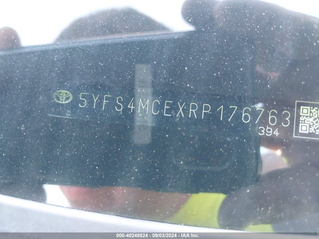 Toyota COROLLA SE 2024 5YFS4MCEXRP176763 Image 9
