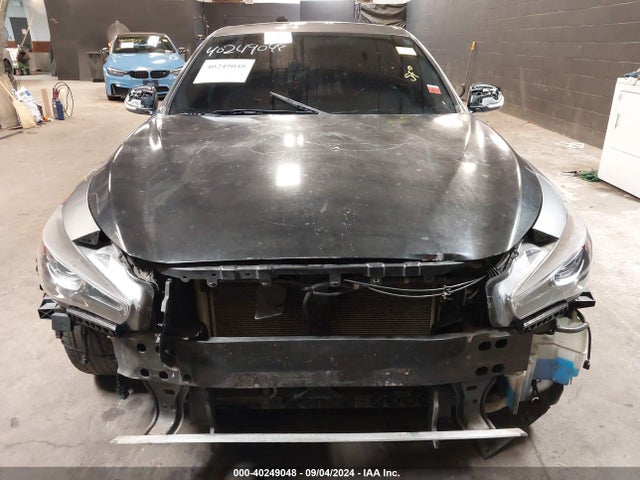 40249048 :رقم المزاد ، JN1BV7AR5FM396107 vin ، 2015 Infiniti Q50 Premium مزاد بيع
