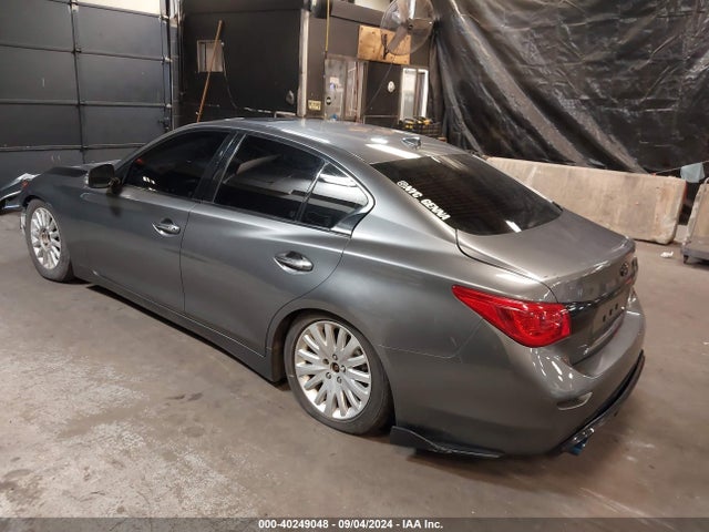 40249048 :رقم المزاد ، JN1BV7AR5FM396107 vin ، 2015 Infiniti Q50 Premium مزاد بيع