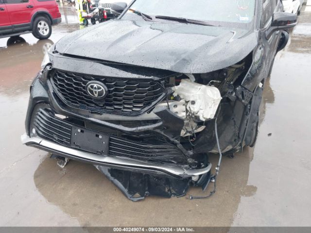 5TDKDRAH6PS516179 Toyota Highlander Xse