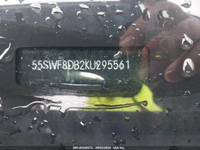55SWF8DB2KU295561 Mercedes-Benz C 300
