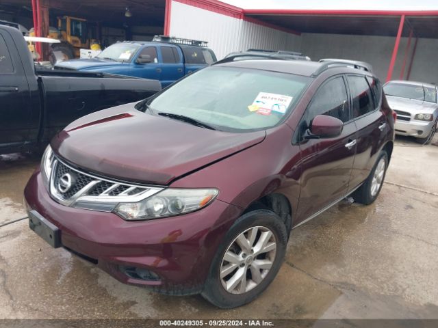 JN8AZ1MW5EW531640 Nissan MURANO SV