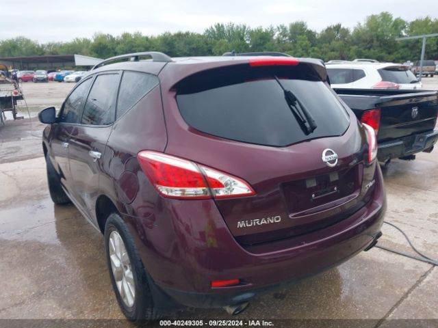 JN8AZ1MW5EW531640 Nissan MURANO SV