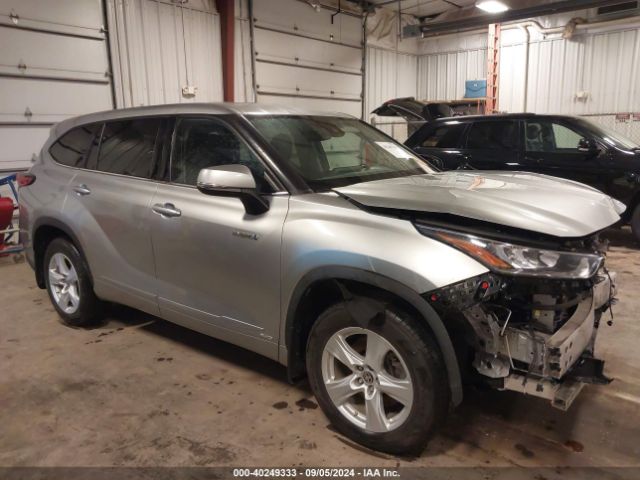 5TDBBRCHXLS504923 Toyota Highlander Hybrid Le