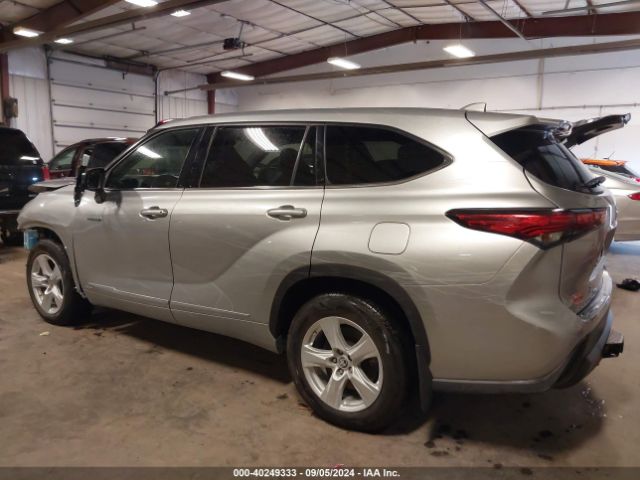 5TDBBRCHXLS504923 Toyota Highlander Hybrid Le