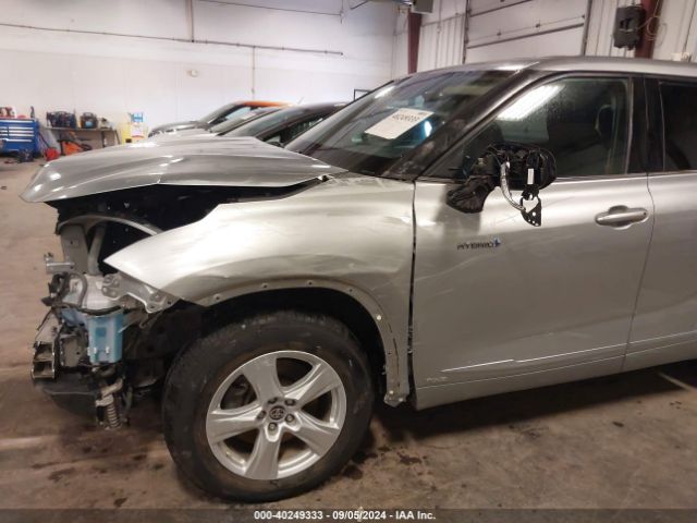 5TDBBRCHXLS504923 Toyota Highlander Hybrid Le
