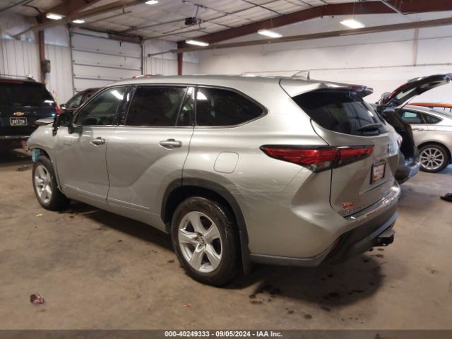 5TDBBRCHXLS504923 Toyota Highlander Hybrid Le