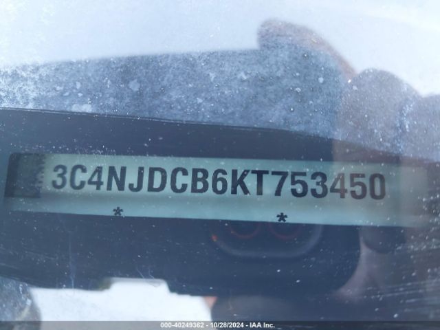 3C4NJDCB6KT753450 Jeep Compass Limited 4x4