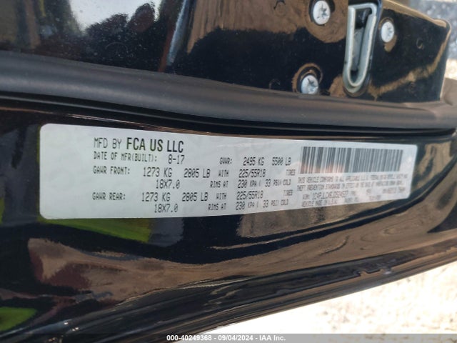 1C4PJLCX6JD524527 Jeep Cherokee Latitude Fwd