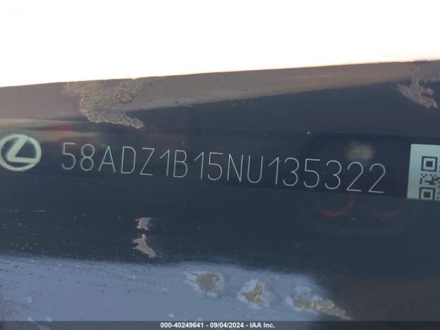 58ADZ1B15NU135322 Lexus ES 350
