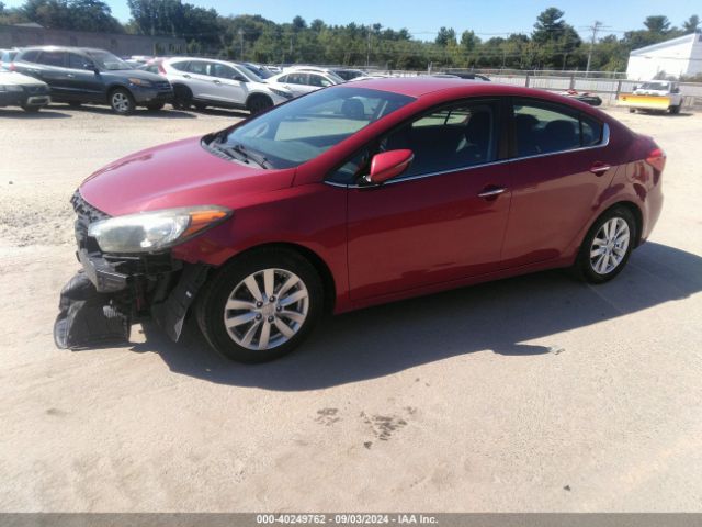 KNAFX4A80F5316864 KIA FORTE EX