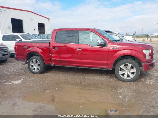 1FTEW1EF1FFB69764 Ford F-150 Platinum