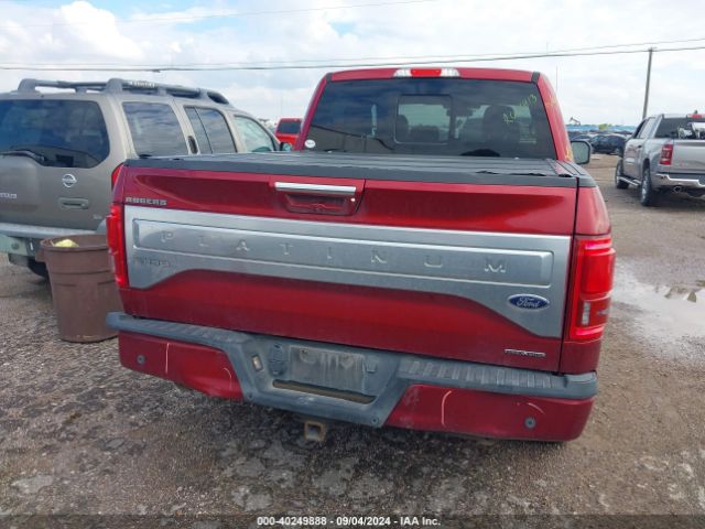 1FTEW1EF1FFB69764 Ford F-150 Platinum