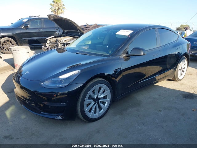 2022 TESLA MODEL 3 5YJ3E1EB6NF130839 Photo 1