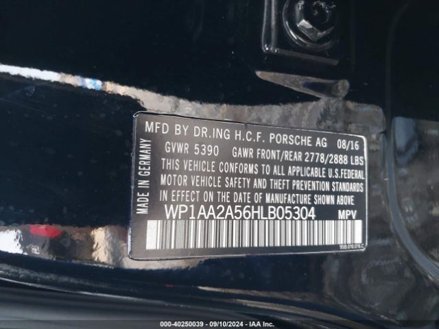 WP1AA2A56HLB05304 Porsche Macan