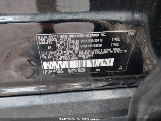Toyota Rav4 Xle Premium 2024 2T3A1RFV4RC425076 Image 9