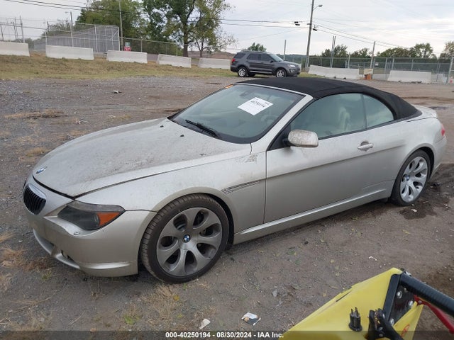 2004 Bmw 645ci მანქანა იყიდება აუქციონზე, vin: WBAEK73404B322023, აუქციონის ნომერი: 40250194