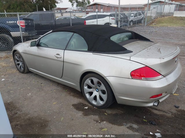 2004 Bmw 645ci მანქანა იყიდება აუქციონზე, vin: WBAEK73404B322023, აუქციონის ნომერი: 40250194