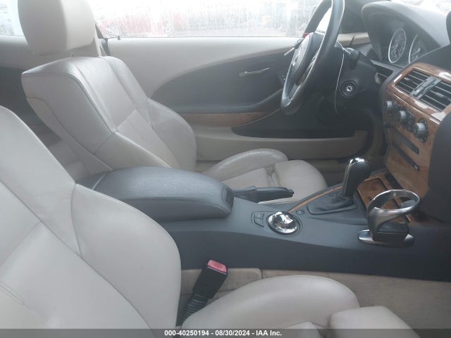 2004 Bmw 645ci მანქანა იყიდება აუქციონზე, vin: WBAEK73404B322023, აუქციონის ნომერი: 40250194