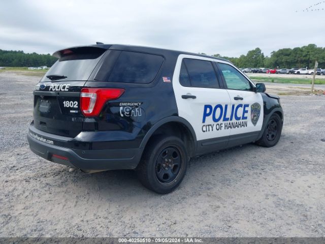 1FM5K8AR1JGA21794 Ford Police Interceptor Utility