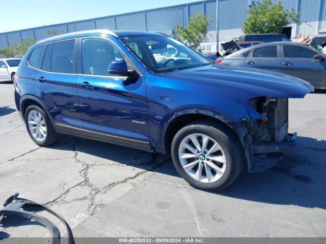 2017 BMW X3 5UXWX9C3XH0T18055