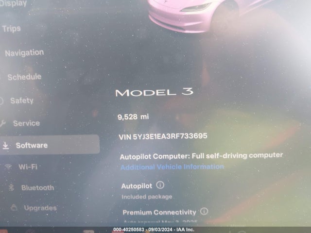 2024 TESLA MODEL 3 5YJ3E1EA3RF733695 Photo 6