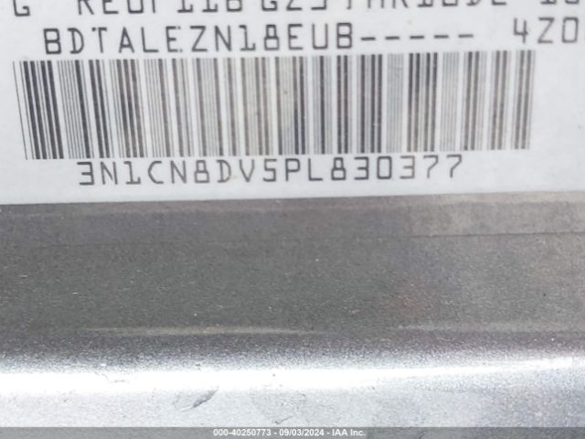 3N1CN8DV5PL830377 Nissan Versa 1.6 S Xtronic Cvt