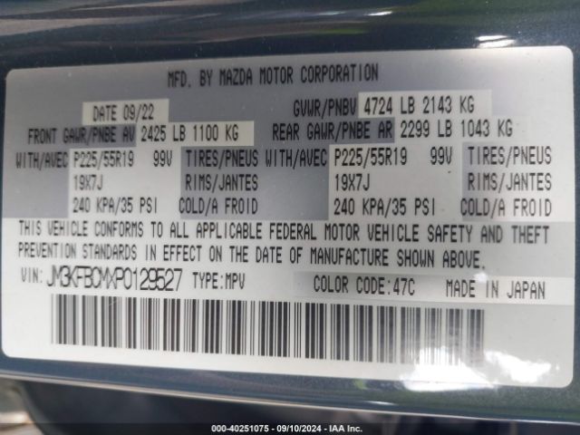 JM3KFBCMXP0129527 Mazda Cx-5 2.5 S Carbon Edition
