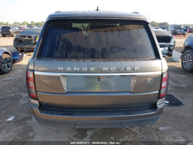 SALGS2PFXGA316288 Land Rover Range Rover 3.0l V6 Supercharged Hse