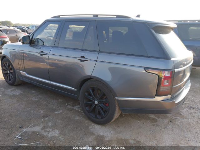 SALGS2PFXGA316288 Land Rover Range Rover 3.0l V6 Supercharged Hse