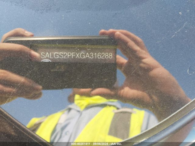 SALGS2PFXGA316288 Land Rover Range Rover 3.0l V6 Supercharged Hse