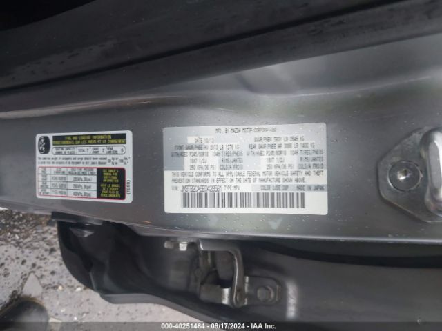 JM3TB2CA6E0428581 Mazda Cx-9 Touring