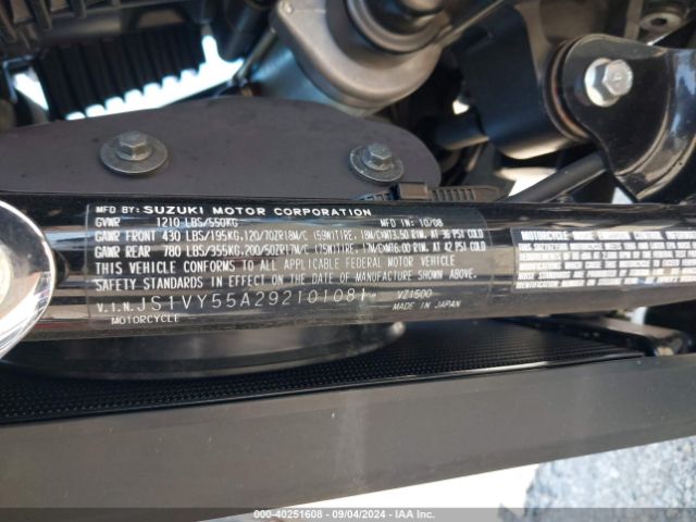 2009 SUZUKI VZ1500 JS1VY55A292101081 Photo 9
