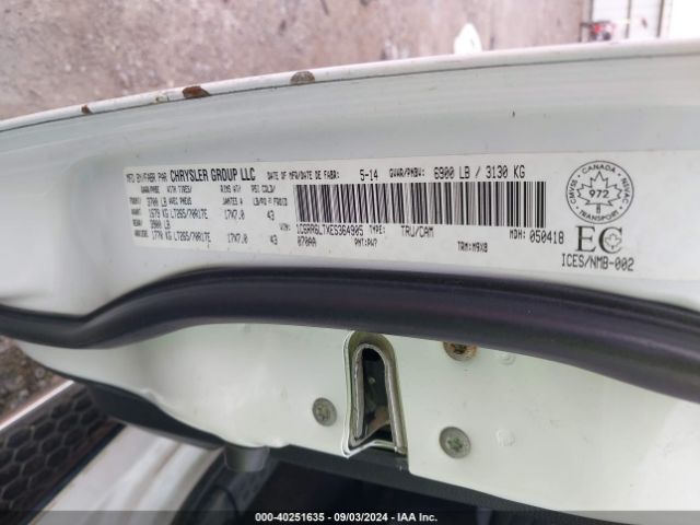 1C6RR6LTXES364905 RAM 1500 Slt