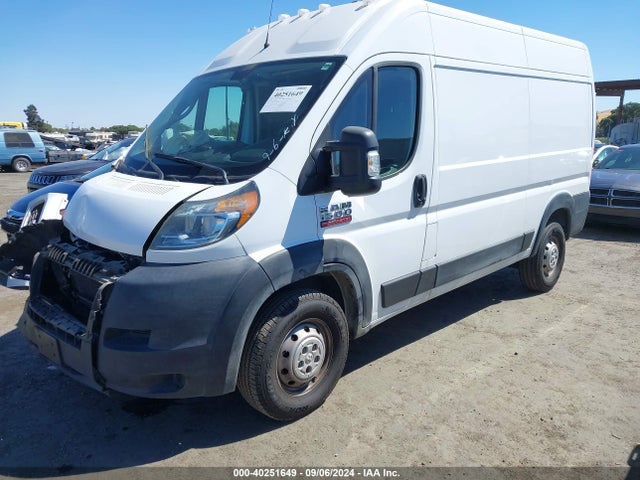 3C6TRVBG4KE562396 RAM Promaster 1500 High Roof 136 Wb