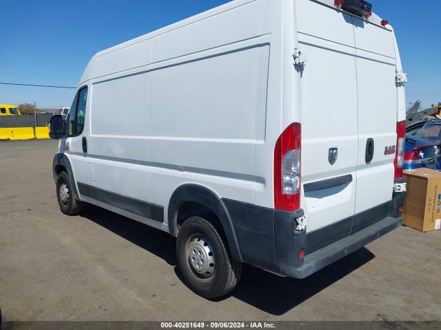 3C6TRVBG4KE562396 RAM Promaster 1500 High Roof 136 Wb