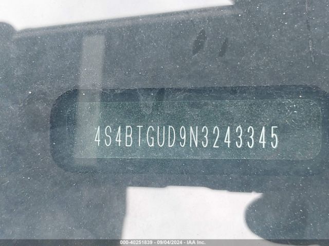 4S4BTGUD9N3243345 Subaru Outback Wilderness