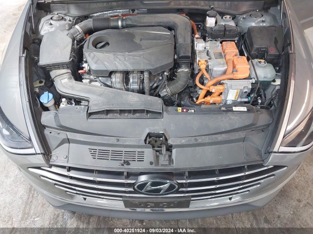 Hyundai Sonata Blue 2021 KMHL24JJ6MA017273 Image 10