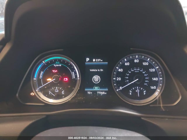 Hyundai Sonata Blue 2021 KMHL24JJ6MA017273 Image 7