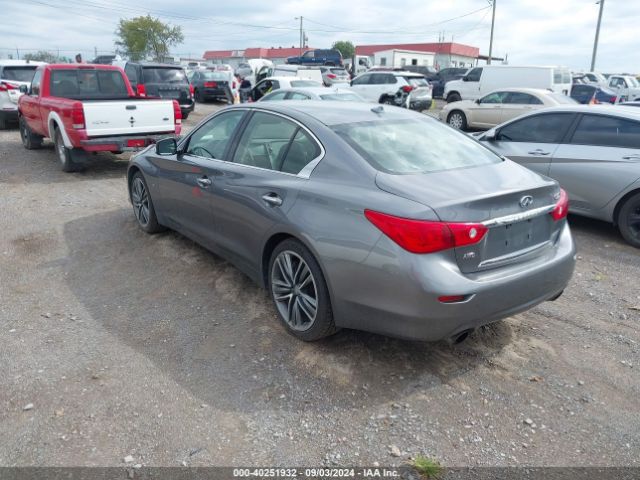 JN1BV7AR6EM700334 Infiniti Q50 SPORT