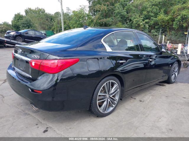JN1BV7AP6EM670749 Infiniti Q50 SPORT