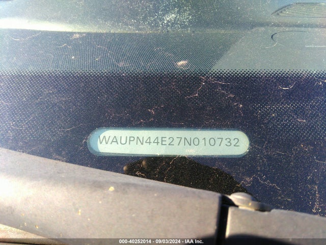 2007 AUDI S8 WAUPN44E27N010732 Photo 8