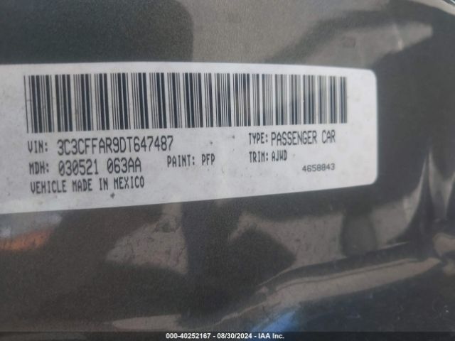 2013 FIAT 500 3C3CFFAR9DT647487 Photo 8