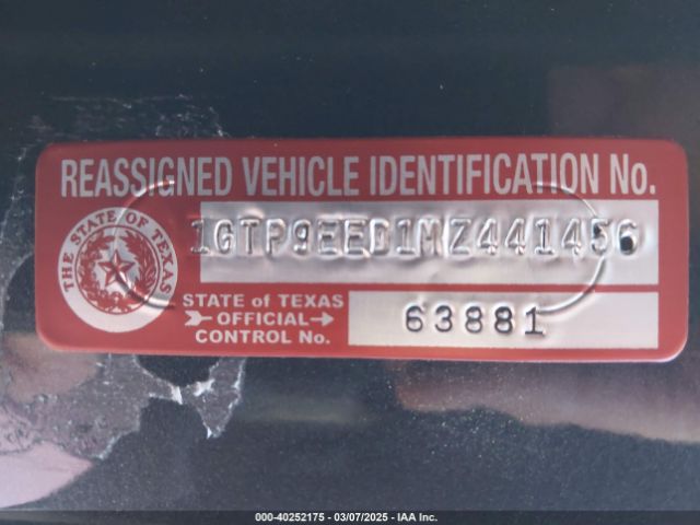 1GTP9EED1MZ441456 GMC Sierra 1500 4wd  Short Box At4