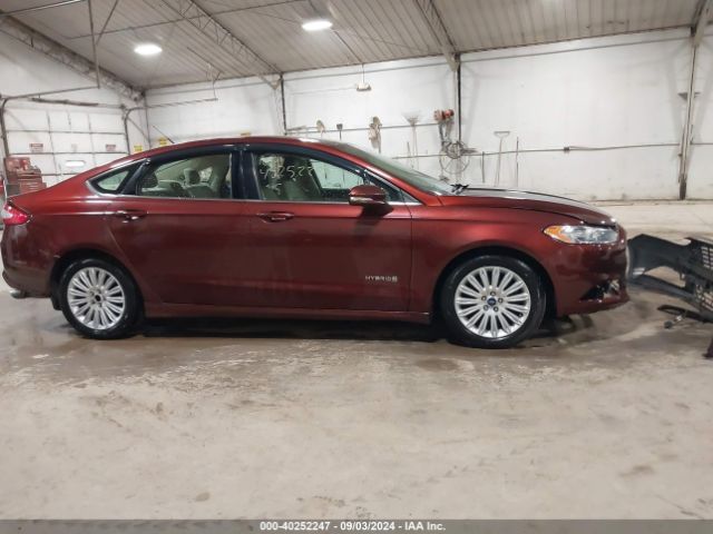 3FA6P0LU4FR204013 Ford Fusion Hybrid Se